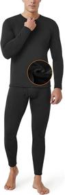 img 4 attached to LAPASA Mens Thermoflux Thermal Underwear Set: Heavy/Light/Mid Weight, Fleece Lined, Long Johns Warm Top & Pants