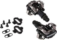 🚴 enhance your mtb performance with shimano pd-m520l sport pedals and cleats logo