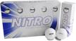 nitro white out ball 15 pack logo