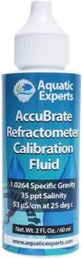 img 4 attached to 🔬 Aquatic Experts AccuBrate Refractometer and Hydrometer Salinity Calibration Fluid – Precise Solution to Calibrate Refractometer and Hydrometer for Accurate Testing of Natural Saltwater or Synthetic Sea Water