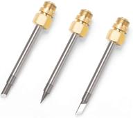 🔌 usb soldering iron tip set, handskit 8w usb solder tips, pack of 3 usb soldering tips logo