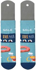 img 4 attached to 🧦 Breliter 2 Pack Aluminum Straight Sock Jigs - 17.9” x 3.34” for Heat Press Transfer, Dye Sublimation Printing, DIY Sock Making Accessory