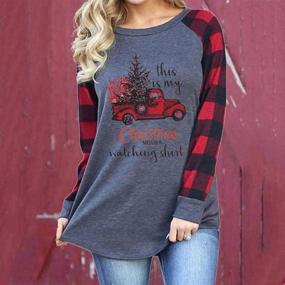 img 3 attached to Christmas Pajamas Vacation Graphic X Large Women's Clothing and Lingerie, Sleep & Lounge