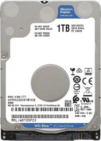 img 3 attached to 💾 1 ТБ Внешний жесткий диск Western Digital WD Blue для портативных устройств - 5400 об/мин, SATA 6 Гб/с, 128 МБ кэш, форм-фактор 2,5 дюйма - WD10SPZX