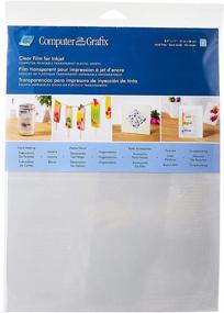 img 4 attached to Grafix KCI811-6 Clear Ink Jet Film, 8.5x11, 6-Pack