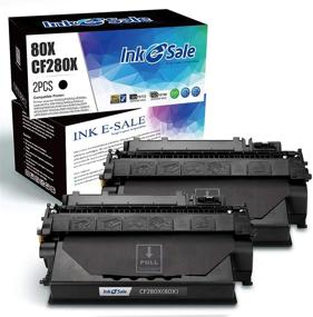 img 4 attached to 🖨️ INK E-SALE 80X High Yield Black Toner Cartridge Replacement for HP CF280X, for HP Laserjet Pro 400 M401a M401n M401d M401dn M401dne M401dw MFP M425dn Printer - Pack of 2