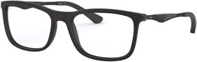 img 3 attached to Ray Ban RX7029 Eyeglasses Matte Black