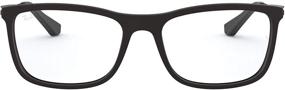 img 4 attached to Ray Ban RX7029 Eyeglasses Matte Black