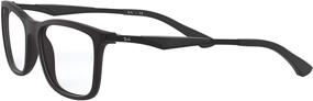 img 2 attached to Ray Ban RX7029 Eyeglasses Matte Black