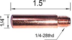 img 1 attached to Welding Contact Lincoln 200 400A Gun 35PK