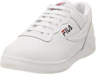 👟 fila original vintage fitness white men's shoes: a stylish choice for fashion sneakers logo