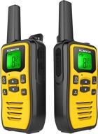 📻 ultimate long range walkie talkies: professional 2 way radios for adults - rechargeable, handheld survival gear for camping logo