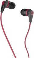 🎧 skullcandy s2ikdz-010 red ink'd 2.0 in-ear earphones logo