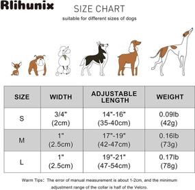 img 2 attached to 🐾 Rlihunix Pet Collar: Reflective, Personalized, Adjustable for Safety & Style - Suitable for Dogs & Cats of All Sizes