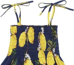 img 3 attached to MetCuento Toddler Sunflower Shoulder Playwear Apparel & Accessories Baby Boys