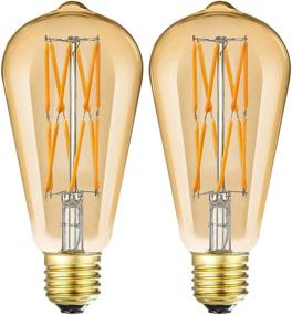 img 4 attached to 💡 LEOOLS Dimmable Incandescent Equivalent Decorative Light Bulb