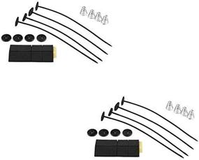 img 1 attached to LTI-DIRECT Universal Fan Mount Kit for 7 to 16-Inch Electric Slim Fan Plastic Push Through Radiator Tie Strap (2-Pack)