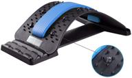 revitalize your back: multi-level back stretcher & massager for pain relief – blue logo