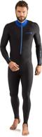 cressi skin - adult versatile full suit: optimal warmth and sun protection for water sports logo