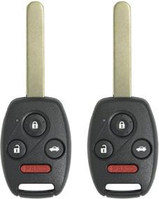 img 4 attached to 🔑 Бесключевой ключ Keyless2Go 2-Pack для замены ключа бесключевого доступа к автомобилю для 4-кнопочных ТС совместимых с N5F-S0084A.