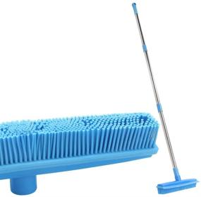 img 4 attached to Bristles Squeegee Adjustable Hardwood Cleaning
