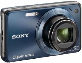 img 2 attached to Sony Cyber-Shot DSC-W290 12 MP Digital Camera With 5X Optical Zoom And Super Steady Shot Image Stabilization (Dark Blue) (OLD MODEL)