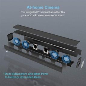 img 3 attached to 🔊 BESTISAN Adjustable Subwoofer with Bluetooth Connectivity