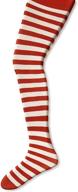 очаровательные полосатые чулки для маленьких девочек: радость от носков jefferies! логотип