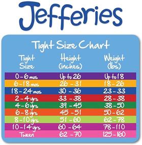 img 1 attached to Adorable Striped Tights for Little Girls: Jefferies Socks Delight!