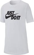 👕 одежда nike sportswear graphic для мальчиков с короткими рукавами и активным снаряжением логотип