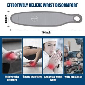 img 1 attached to MYMYTE Comfortable Adjustable Arthritis Tendonitis Occupational Health & Safety Products