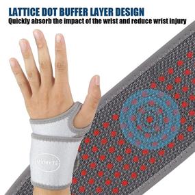 img 3 attached to MYMYTE Comfortable Adjustable Arthritis Tendonitis Occupational Health & Safety Products