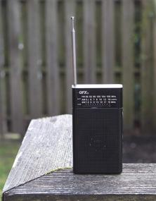 img 1 attached to 📻 QFX R-35 Portable Shortwave Radio Black: High-Performance Connectivity on-the-go!