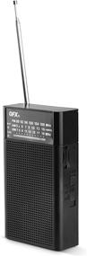 img 2 attached to 📻 QFX R-35 Portable Shortwave Radio Black: High-Performance Connectivity on-the-go!