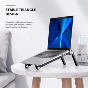 img 1 attached to Adjustable Ergonomic Portable Compatible Notebook Laptop Accessories