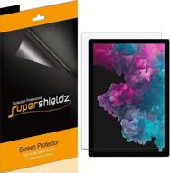 3 pack supershieldz microsoft surface pro screen protector - high definition clear shield for surface pro 7 plus, 7, 6, 5, and 4 logo