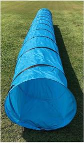 img 3 attached to 🏞️ Outdoor Pet Agility Tunnel - Training and Exercise Equipment for Dogs, Puppies, Cats, Kittens, Ferrets, and Rabbits