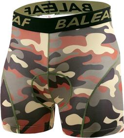 img 4 attached to 🚴 BALEAF Men's Cycling Underwear Bike Shorts with 4D Padded Cushion and Non-Slip Silicone for Mountain Biking MTB 4.7