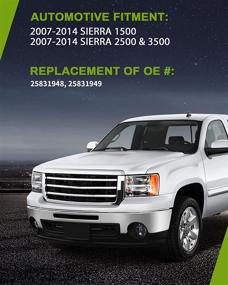 img 3 attached to 🚗 AUTOSAVER88 Fog Lights for 2007-2013 GMC Sierra 1500/2007-2014 Sierra 2500 3500 (OE Style with Smoke Lens & 5202 PS 12V 37.5W Bulbs)