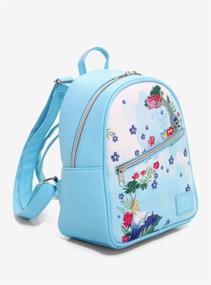 img 1 attached to Loungefly Disney Wonderland Watercolor Backpack: Explore a Whimsical Disney Escape!