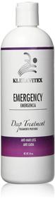 img 2 attached to 💇 Kleravitex Emergencee Hair Treatment - Polymedic Reconstructor - Ideal for Damaged and Colored Hair - Emergencia Capilar Tratamiento Reconstructor 16 oz.