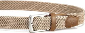 img 2 attached to Bulliant Stretch Elastic Braided Multicolors Women's Accessories in Belts