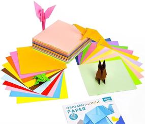 img 2 attached to 🎨 Colorful PAPUS Origami Sheets - Double the Fun!