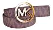 michael kors signature monogram buckle women's accessories for belts logo