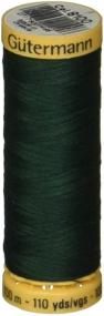 img 1 attached to Gutermann Natural Cotton Yards Black 103C 8100