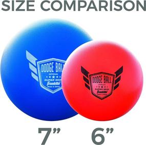 img 3 attached to 🏐 Franklin Sports Superskin Coated Dodgeball Ball