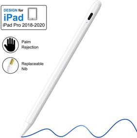 img 3 attached to 🖊️ Palm Rejection Stylus Pen for iPad by SPEATE: Active Touch Screen Digital Pencil for Apple iPad (2018-2020)