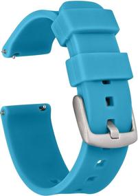 img 4 attached to 🕒 GadgetWraps Silicone Watch Strap Release: Elevate Your Timepiece with Convenient Strap Removal