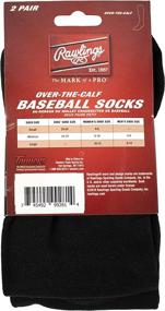 img 1 attached to 🧦 Rawlings Baseball Socks 2 Pair: Ultimate Performance and Comfort for Baseball Players