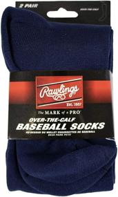 img 2 attached to 🧦 Rawlings Baseball Socks 2 Pair: Ultimate Performance and Comfort for Baseball Players